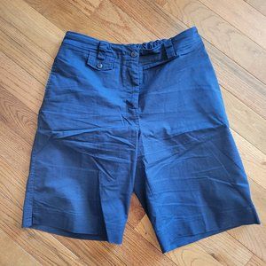 Susan Graver blue shorts size L